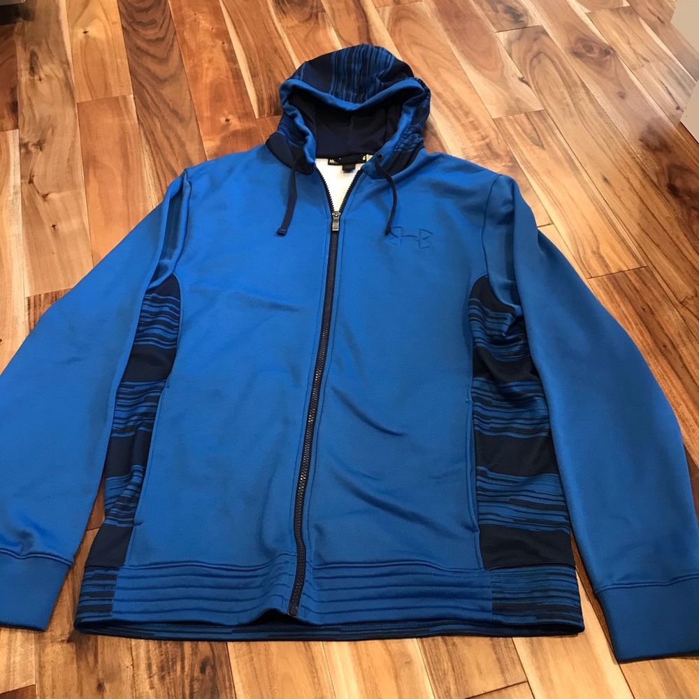 Men’s Under Armour zip up hoodie. Sz Medium.